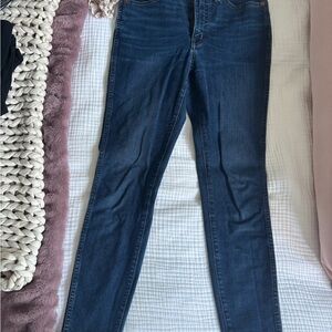 Madewell Dark Blue Skinny Jeans